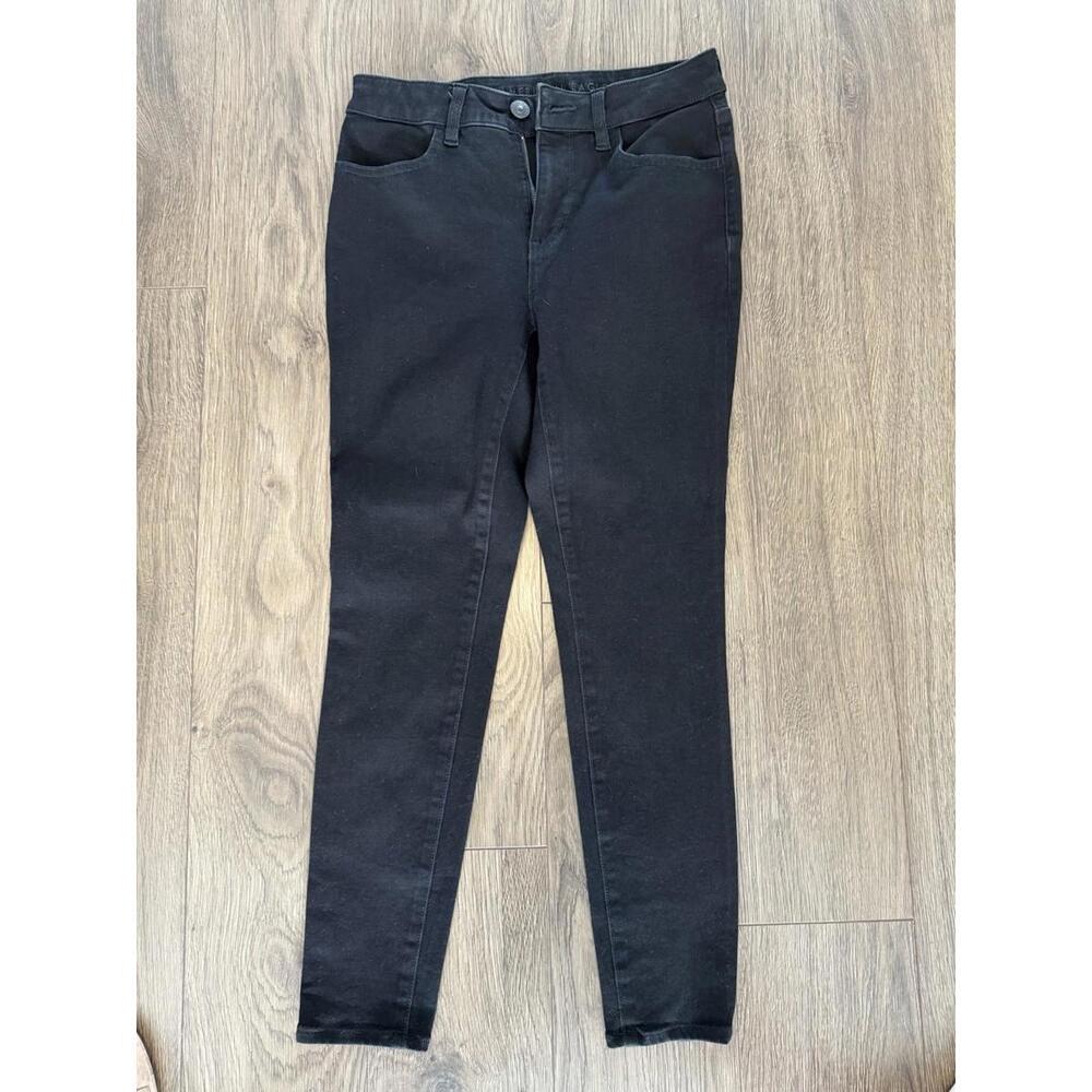 American Eagle Womens Jeans The Dream High Rise Jegging Black Size 6 Short